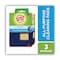 Scotch-Brite Dobie All-Purpose Cleaning Pad, 4.3 x 2.6, 0.5 in. Thick, Yellow, PK3, 3PK 723-2F - alternate 2